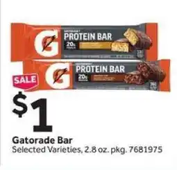 Stop&Shop GATORADE BAR offer