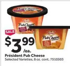 Stop&Shop President Pub Cheese offer