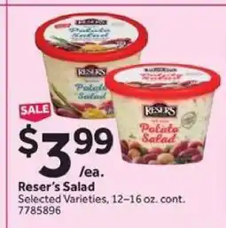Stop&Shop Reser's Salad offer