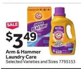 Stop&Shop Arm & Hammer Laundry Care offer
