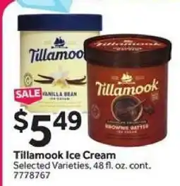Stop&Shop Tillamook Ice Cream offer