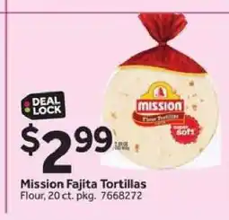 Stop&Shop Mission Fajita Tortillas offer