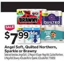 Stop&Shop Angel Soft, Quilted Northern, Sparkle or Brawny offer