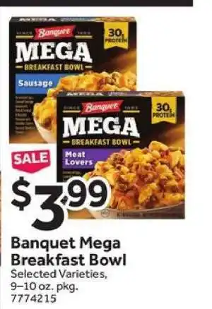 Stop&Shop Banquet Mega Breakfast Bowl offer