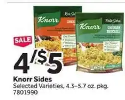 Stop&Shop Knorr Sides offer