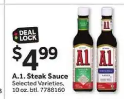 Stop&Shop A. 1. Steak Sauce offer