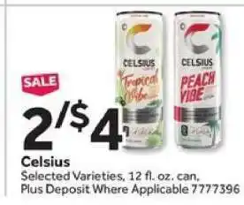 Stop&Shop Celsius offer