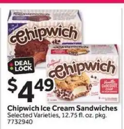 Stop&Shop Chipwich Ice Cream Sandwiches offer