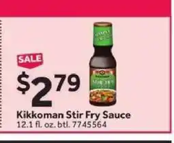 Stop&Shop Kikkoman Stir Fry Sauce offer