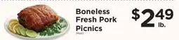 ShopRite Boneless Fresh Pork Picnics offer