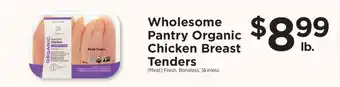 ShopRite Wholesome Pantry Organic Chicken Breast Tenders offer