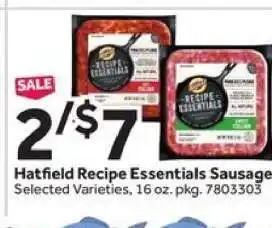 Stop&Shop Hatfield Recipe Essentials Sausage offer
