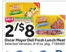 Stop&Shop Oscar Mayer Deli Fresh Lunch Meat offer