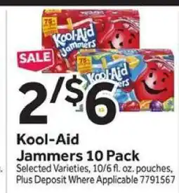 Stop&Shop Kool-Aid Jammers 10 Pack offer
