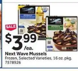 Stop&Shop Next Wave Mussels offer