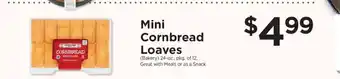 ShopRite Mini Cornbread Loaves offer