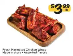 Winn Dixie Fresh Marinated Chicken Wings offer