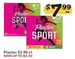 Winn Dixie Playtex 32-36 ct offer