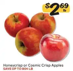Winn Dixie Honeycrisp or Cosmic Crisp Apples offer
