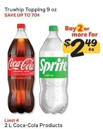 Winn Dixie 2 L Coca-Cola Products offer