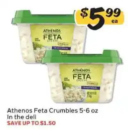 Winn Dixie Athenos Feta Crumbles offer