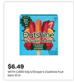 CVS Edy's/Dreyer's Outshine fruit bars 12 ct offer