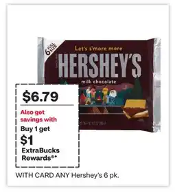 CVS ANY Hershey's 6 pk offer