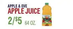 Circus Fruits APPLE & EVE APPLE JUICE offer