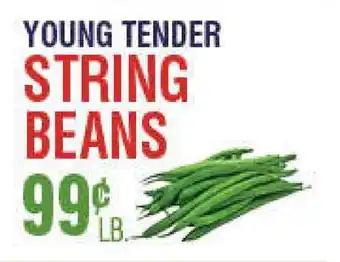 Circus Fruits YOUNG TENDER STRING BEANS offer