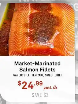 Standard Market Market-Marinated Salmon Fillets offer