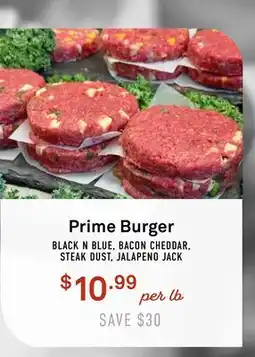 Standard Market Prime Burger offer