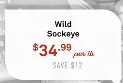 Standard Market Wild Sockeye offer