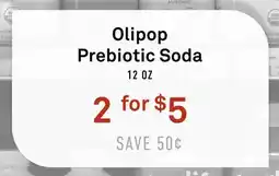 Standard Market Olipop Prebiotic Soda offer