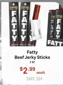 Standard Market Fatty Beef Jerky Sticks offer