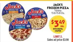 La Chiquita Food Market JACK'S FROZEN PIZZA offer