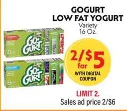 La Chiquita Food Market GOGURT LOW FAT YOGURT offer