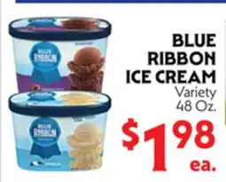 La Chiquita Food Market BLUE RIBBON ICE CREAM offer