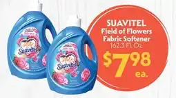 La Chiquita Food Market SUAVITEL Field of Flowers Fabric Softener offer