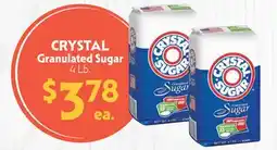 La Chiquita Food Market CRYSTAL Granulated Sugar offer