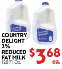 La Chiquita Food Market COUNTRY DELIGHT 2% REDUCED FAT MILK offer