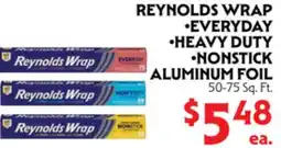 La Chiquita Food Market REYNOLDS WRAP •EVERYDAY •HEAVY DUTY •NONSTICK ALUMINUM FOIL offer