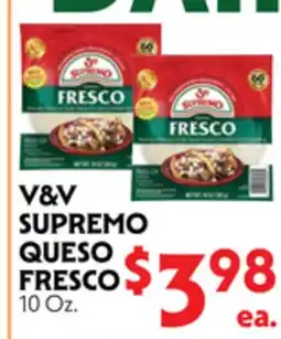 La Chiquita Food Market V&V SUPREMO QUESO FRESCO offer
