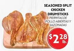 La Chiquita Food Market SEASONED SPLIT CHICKEN DRUMSTICKS offer