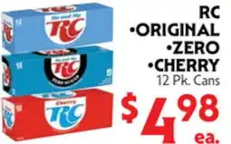 La Chiquita Food Market RC ORIGINAL • ZERO • CHERRY offer