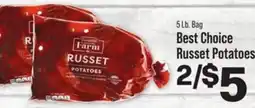 IGA Best Choice Russet Potatoes offer