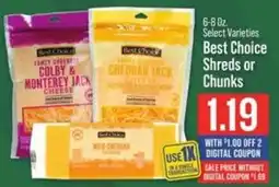 IGA Best Choice Shreds or Chunks offer