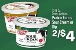 IGA Prairie Farms sour cream or dip offer
