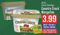 IGA Country crock margarine offer