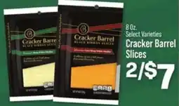 IGA Cracker barrel slices offer