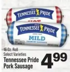 IGA Tennessee pride pork sausage offer